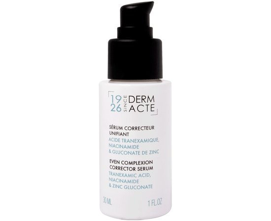 Осветляющая корректирующая сыворотка Academie White Derm Acte Even Complexion Corrector Serum, 30 ml