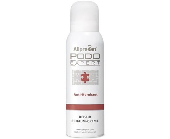 Крем-пінка протигрибкова для терапевтичного догляду Allpresan Podoexpert Repair Foam Cream, 125 ml, фото 