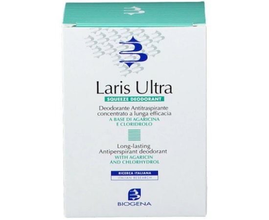 Крем антиперспірант-дезодорант тривалої дії Biogena Laris Ultra Crema, 50 ml, фото _ab__is.image_number.default
