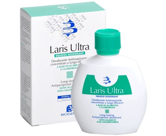 Крем антиперспирант-дезодорант длительного действия Biogena Laris Ultra Crema, 50 ml