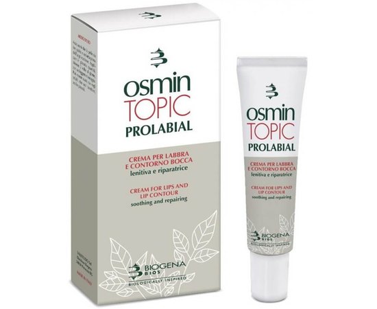 Крем для губ захисний відновлюючий Biogena Osmin Topic Pro Labial, 15 ml, фото _ab__is.image_number.default