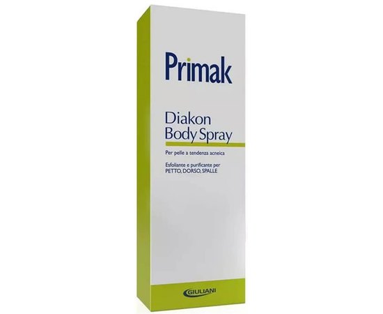 Спрей для шкіри з акне на спині, грудях, плечах Biogena Primak Diakon Body Spray, 75 ml, фото _ab__is.image_number.default