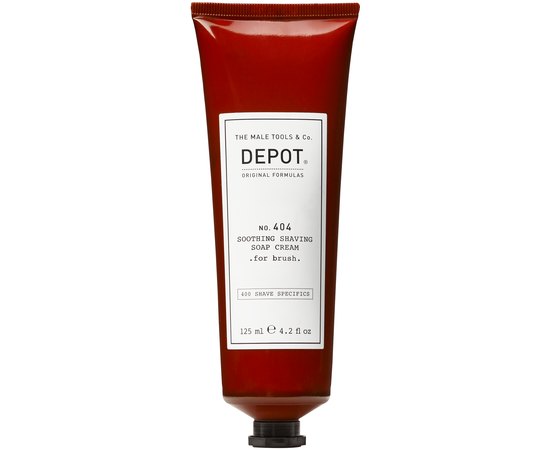 Заспокійливий крем для гоління Depot Shave Specifics 404 Soothing Shaving Soap Cream, фото 