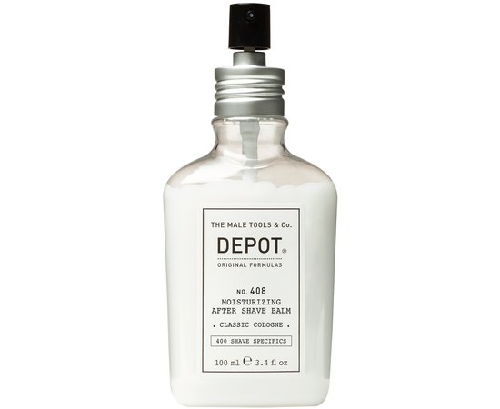 Увлажняющий бальзам после бритья Depot Shave Specifics 408 Moisturizing After Shave Balm, 100 ml, изображение 2