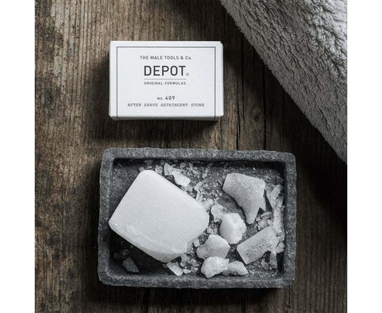 В'яжучий камінь після гоління Depot Shave Specifics 409 After Shave Astringent Stone, 90 g, фото _ab__is.image_number.default