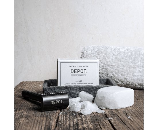 В'яжучий камінь після гоління Depot Shave Specifics 409 After Shave Astringent Stone, 90 g, фото _ab__is.image_number.default