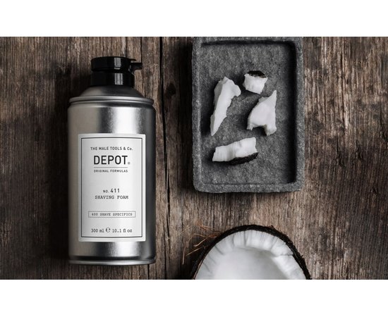 Пена для бритья Depot Shave Specifics 411 Shaving Foam, 300 ml, изображение 2
