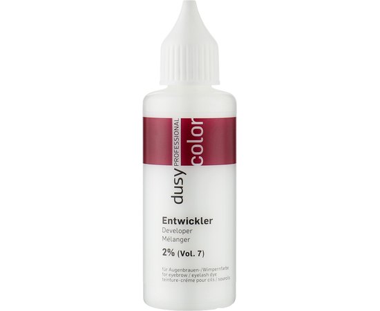 Проявляющая эмульсия для краски для бровей и ресниц Dusy Color 2%, 50 ml