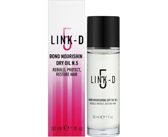 Сухое масло для питания волос Elgon Link-D №5 Nourishing Dry Oil , 30 ml, изображение 2