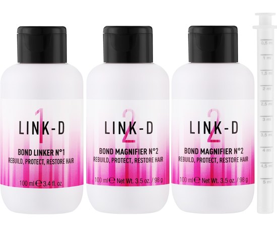 Набор для защиты и восстановления волос Elgon Link-D Trial Kit, изображение 2