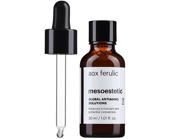 Mesoestetic AOX Ferulic Антиоксидантна сироватка з феруловою кислотою, 30 мл, фото _ab__is.image_number.default