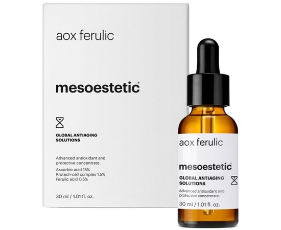 Антиоксидантная сыворотка с феруловой кислотой Mesoestetic AOX Ferulic, 30 ml