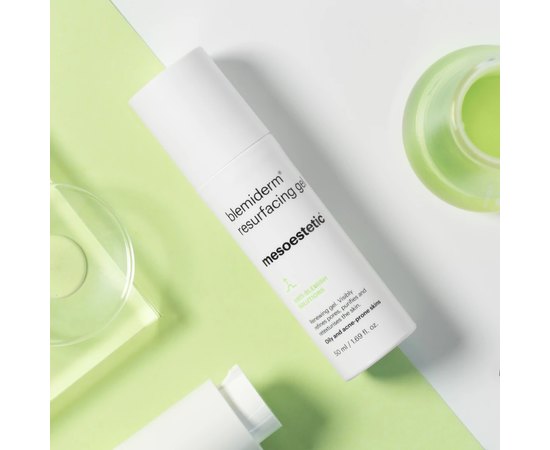Восстанавливающий и ретекстурирующий гель Mesoestetic Anti-Blemish Solutions Blemiderm Resurfacing Gel, 50 ml, изображение 4