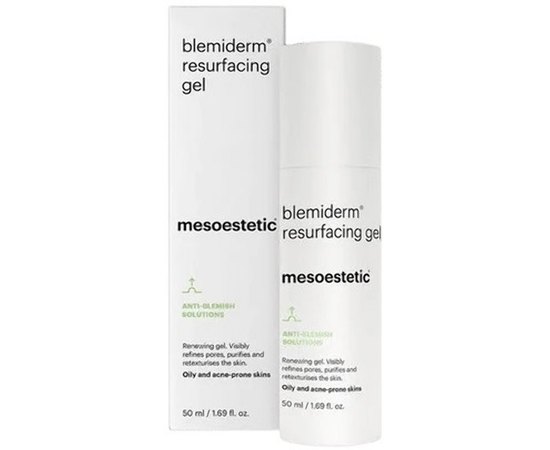 Відновлюючий та ретекстуруючий гель Mesoestetic Anti-Blemish Solutions Blemiderm Resurfacing Gel, 50 ml, фото 