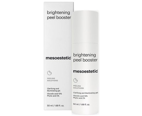 Освітлюючий підсилювач пілінгу Mesoestetic Brightening Peel Booster, 50 ml, фото 