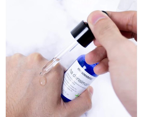 Сыворотка интенсивная мульти-молекулярная омолаживающая Mesoestetic HA Densimatrix, 30 ml, изображение 3