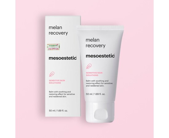 Успокаивающий и восстанавливающий бальзам Mesoestetic Melan Recovery, 50 ml, изображение 3