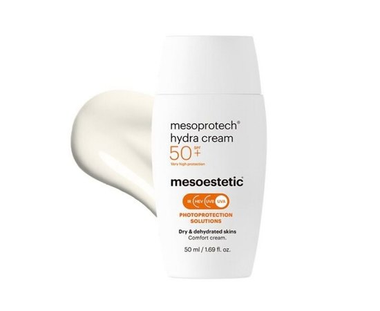 Увлажняющая анти-возрастная вуаль SPF50+ Mesoestetic Light Water Antiaging Veil, 50 ml, изображение 2