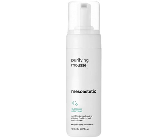 Очищающий мусс для проблемной кожи Mesoestetic Purifying mousse, 150 ml