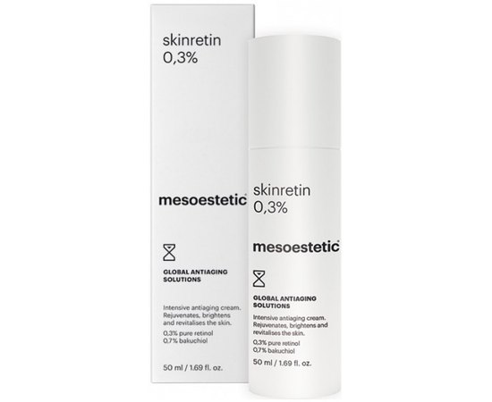 Интенсивный ночной крем с ретинолом Mesoestetic Skin Retin 0,3%, 50 ml