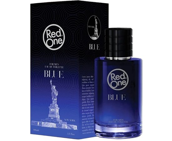 Парфюм для мужчин RedOne Men Blue, 100 ml