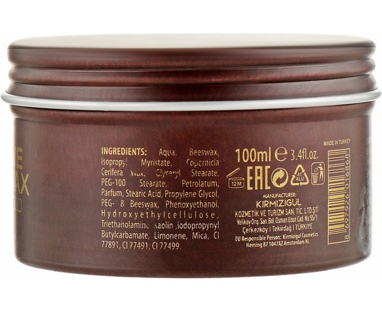 Глиняный воск RedOne Professional Men Creative Clay Wax Strong Hold Matte, 100 ml, изображение 2