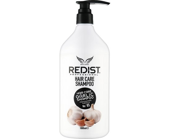 Шампунь для ухода за волосами с чесноком Redist Professional Hair Care Shampoo With Garlic, 1000 ml