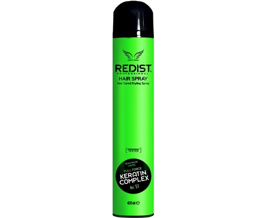 Лак для волосся з кератиновим комплексом Redist Professional Hair Spray Keratin Complex Full Force, 400 ml, фото 