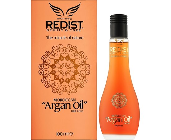 Аргановое масло для волос Redist Professional Moroccan Argan Oil, 100 ml, изображение 2