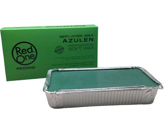 Воск для депиляции RedOne Azulen, 500 g