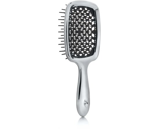 Щетка для волос Hollow Comb Superbrush Plus Silver, изображение 2