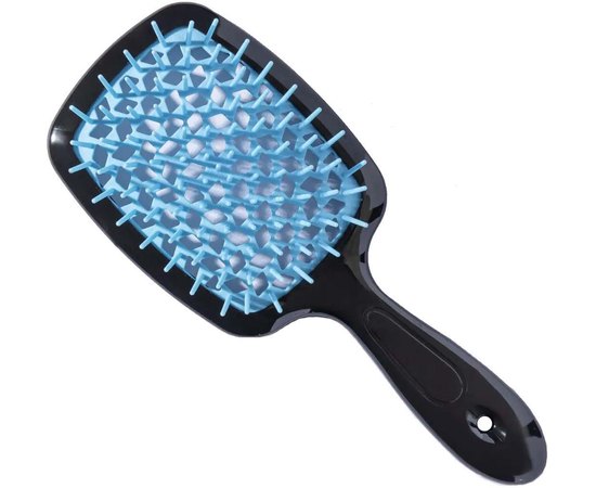 Щетка для волосс Hollow Comb Superbrush Plus Black, изображение 4