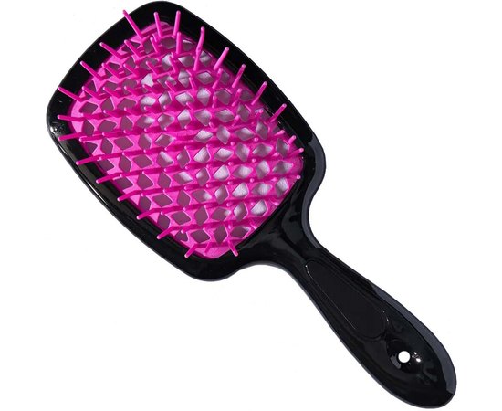 Щітка для волосся Hollow Comb Superbrush Plus Black, фото 