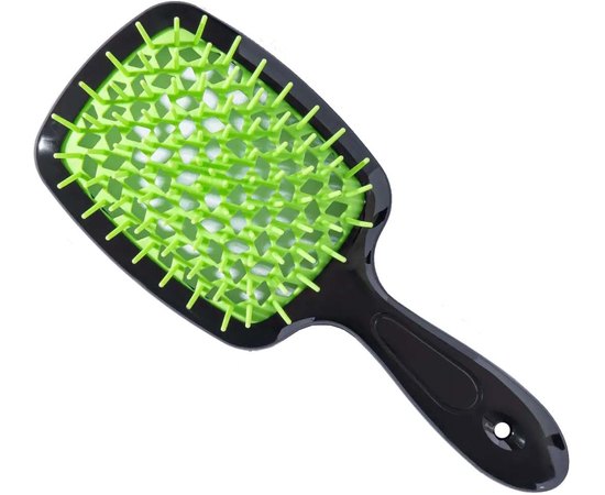 Щетка для волосс Hollow Comb Superbrush Plus Black, изображение 6