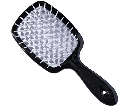 Щетка для волосс Hollow Comb Superbrush Plus Black, изображение 2