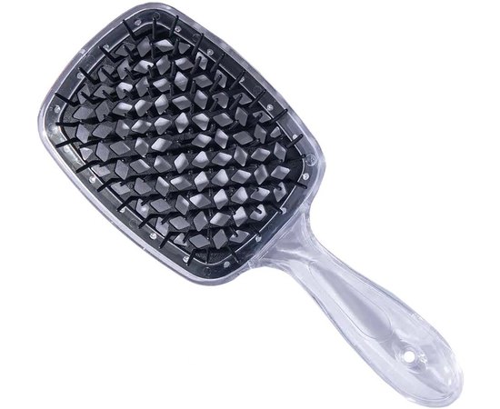 Щетка для волосс Hollow Comb Superbrush Plus Clear, изображение 4