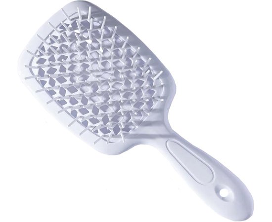 Щетка для волос Hollow Comb Superbrush Plus White