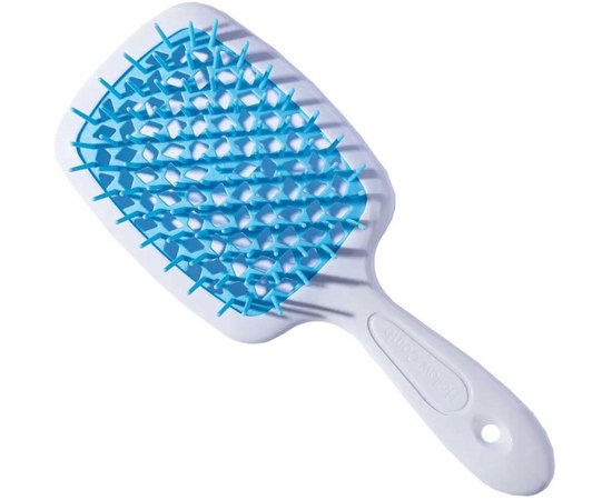 Щетка для волос Hollow Comb Superbrush Plus White, изображение 3