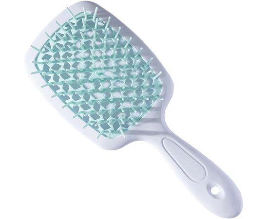 Щетка для волос Hollow Comb Superbrush Plus White, изображение 2