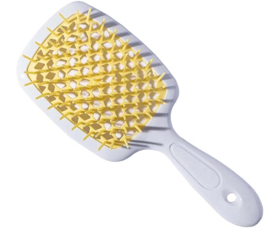 Щетка для волос Hollow Comb Superbrush Plus White, изображение 4