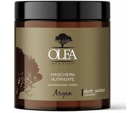 Маска питательная с аргановым маслом Dott. Solari Argan Nourishing Mask