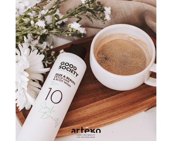 Освежающий гель с очищающим эффектом Artego Good Society 10 Glee & Beauty Detox Hair & Body Wash, 250 ml, изображение 4