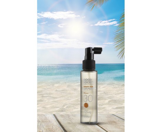 Солнцезащитный масляный спрей для волос Artego Good Society Beauty Sun 30 Hair Protection Dry Oil Spray, 100 ml, изображение 2