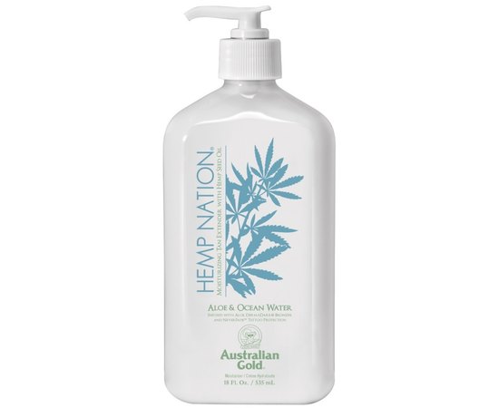 Лосьйон зволожуючий після засмаги Australian Gold Hemp Nation Aloe & Ocean Water, 535 ml, фото 