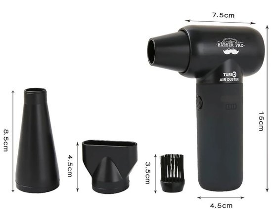Беспроводной турбо фен-вентилятор Stylance Barber Pro Air Duster 800-004, изображение 3