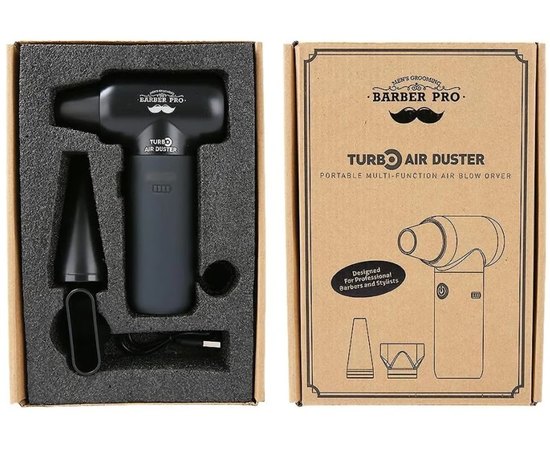 Беспроводной турбо фен-вентилятор Stylance Barber Pro Air Duster 800-004, изображение 5