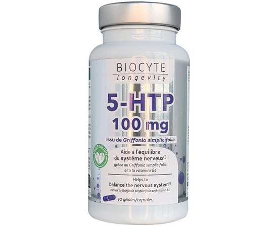 Добавка дієтична Природний антидепресант Biocyte 5-HTP, 30 gelules, фото _ab__is.image_number.default