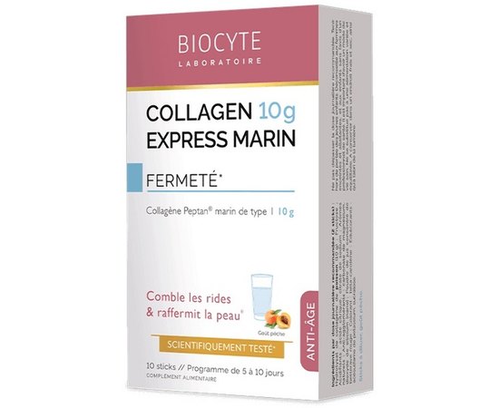 Пищевая добавка в стике Коллаген-экспресс Biocyte Collagen Express Sticks, 10 sticks of 6g