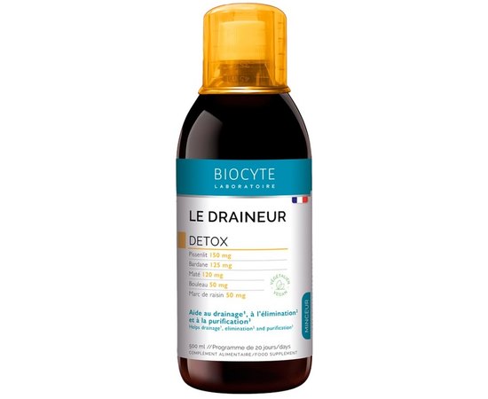 Напиток детокс-дренаж Biocyte Le Draineur, 500 ml