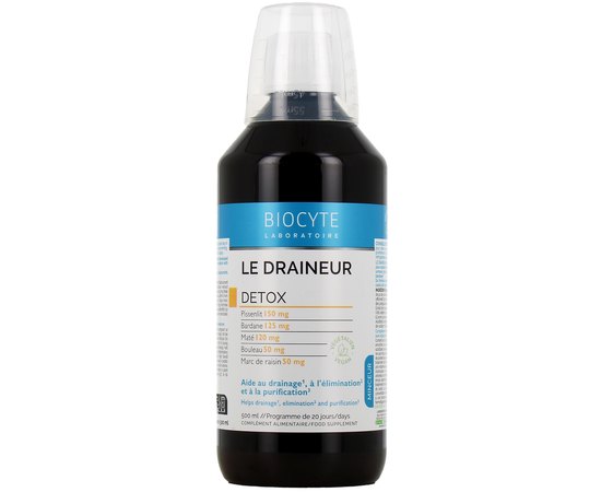 Напиток детокс-дренаж Biocyte Le Draineur, 500 ml, изображение 2